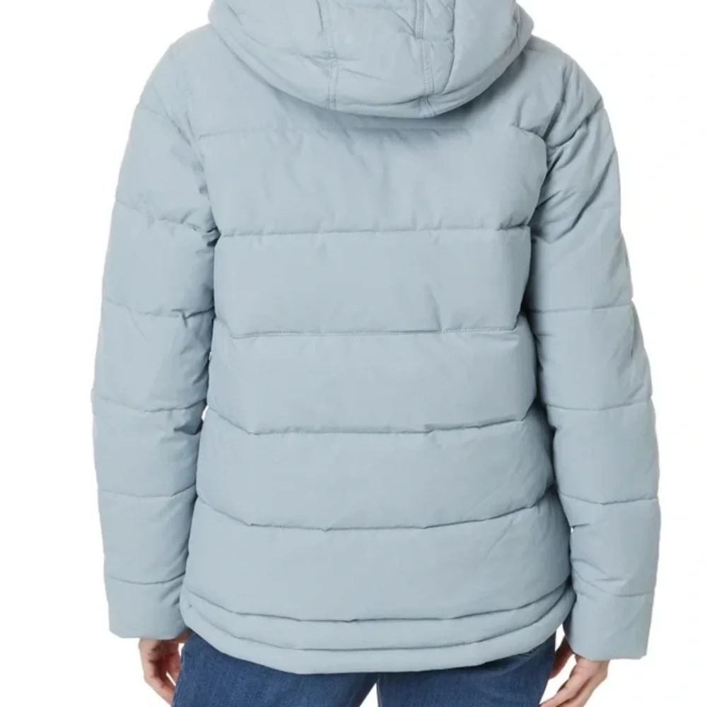Carhartt Women's Montana Relaxed Fit Insulated Jacket Light Blue/Gray Puffer - Picture 4 of 11